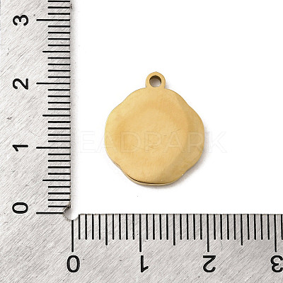 304 Stainless Steel Enamel Pendants STAS-I335-04G-06-1