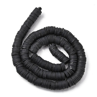 Handmade Polymer Clay Beads Strands CLAY-R089-8mm-Q029-1