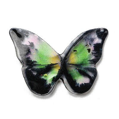 Transparent Epoxy Resin Cabochons CRES-A053-09-1