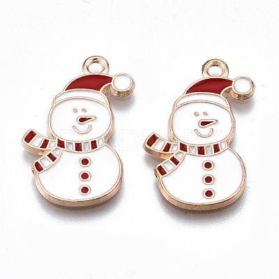 Alloy Enamel Pendants ENAM-Q442-041-RS-1