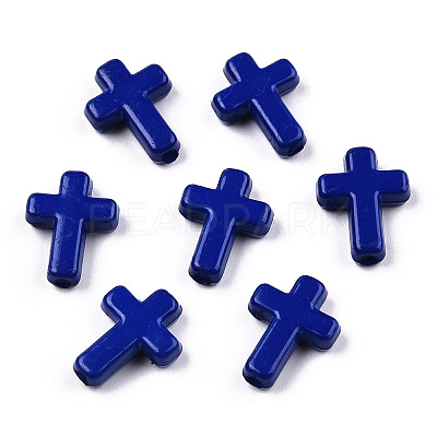 Opaque Acrylic Beads SACR-436-9-1