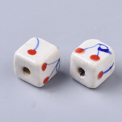 Handmade Porcelain Beads PORC-N004-101-1