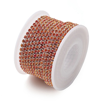 Iron Rhinestone Cup Chains CH-A008-02A-1