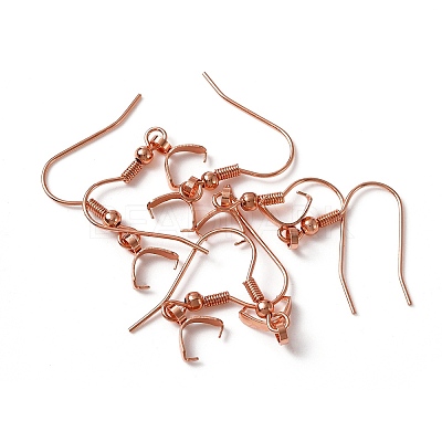 304 Stainless Steel Earring Hooks STAS-WH0035-14RG-1