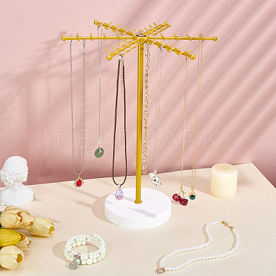 Iron Earrings Storage Rack ODIS-WH0108-052-1