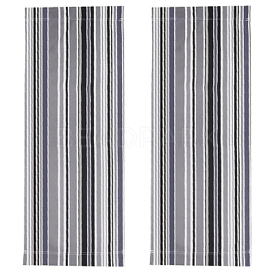 2Pcs Stripe Chair Cloth Canvas AJEW-GF0012-01B-1
