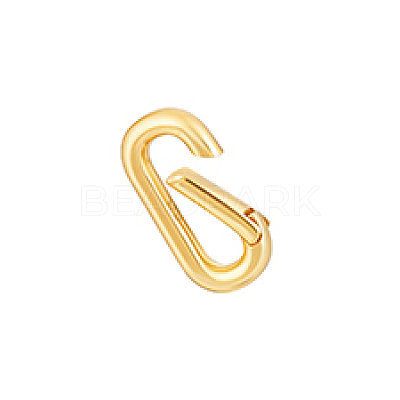 1Pc 925 Sterling Silver Spring Gate Clasps STER-PH0004-01-1