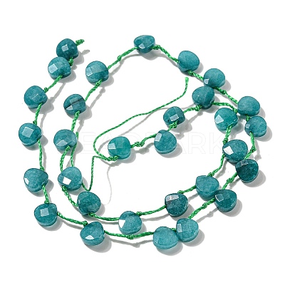 Synthetic Turquoise Dyed Beads Strands G-F513-02A-01-1