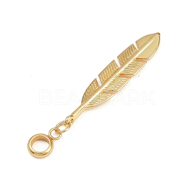 Brass European Dangle Charms PALLOY-JF04457-1