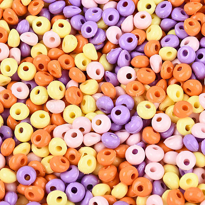 Opaque Acrylic Beads OACR-N150-05M-1