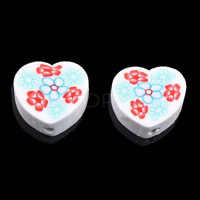 Handmade Polymer Clay Beads CLAY-T019-13A-1
