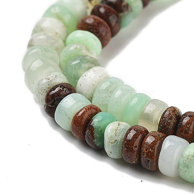 Natural Chrysoprase Beads Strands G-B088-A01-01-1