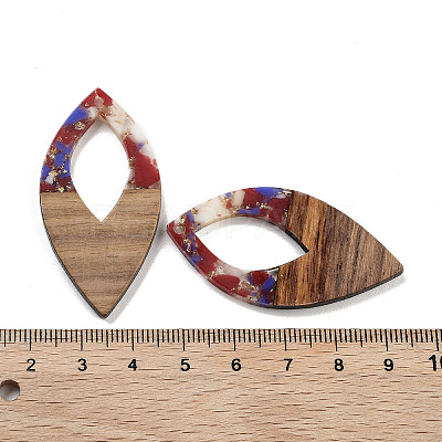 Walnut Wood Pendants FIND-Z050-06B-1