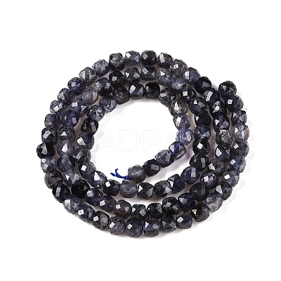 Natural Iolite Beads Strands G-N342-112A-1