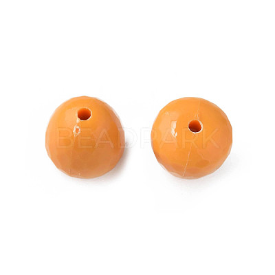 Opaque Acrylic Beads MACR-S373-10A-A07-1