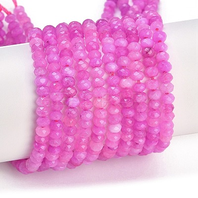Natural White Jade Beads Strands X-G-Z069-01F-1