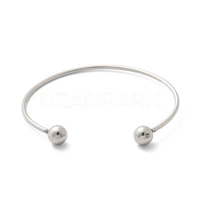 304 Stainless Steel European Style Torque Bangles Making PPJ-G001-04P-A-1