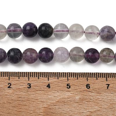 Natural Fluorite Beads Strands G-E598-02A-1
