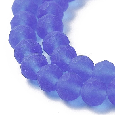 Transparent Glass Beads Strands EGLA-A034-T4mm-MD31-1