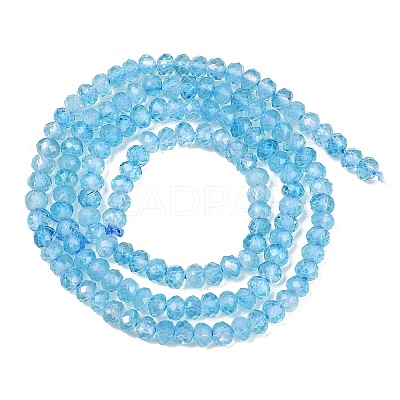 Natural Blue Topaz Beads Strands G-B175-A21-3x4mm-1