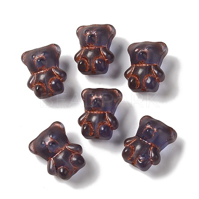 Transparent Lampwork Beads LAMP-P065-06A-04-1