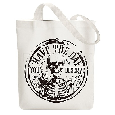 Canvas Women's Tote Bags ABAG-WH0056-004-1