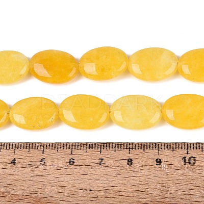 Dyed Natural White Jade Beads Strands G-N370-01A-13-1