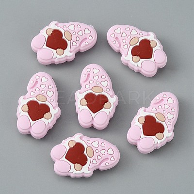 Food Grade Eco-Friendly Silicone Beads SIL-WH0002-52A-1
