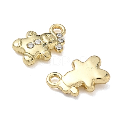 Christmas Alloy Crystal Rhinestone Pendants FIND-L026-01B-G-1