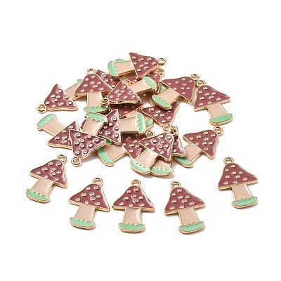 Thanksgiving Day Alloy Enamel Pendants ENAM-D060-01H-KCG-1