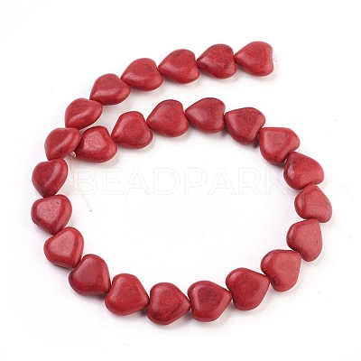 Synthetic Howlite Beads X-TURQ-17X18-118-1