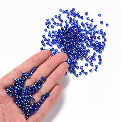 Round Glass Seed Beads SEED-A007-4mm-168-1