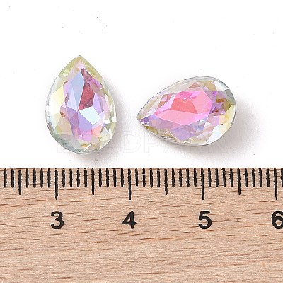 Glass Rhinestone Cabochons RGLA-L029-04A-VLLA-1