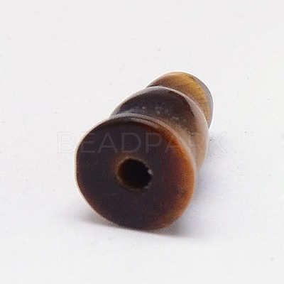 Natural Tiger Eye Buddhist Beads G-M011-01C-1