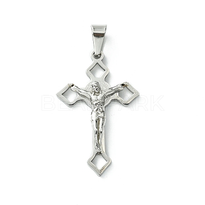 Non-Tarnish 304 Stainless Steel Pendants STAS-D087-02P-01-1