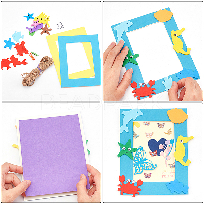 DIY Ocean Theme Photo Frame DIY-FG0002-95-1