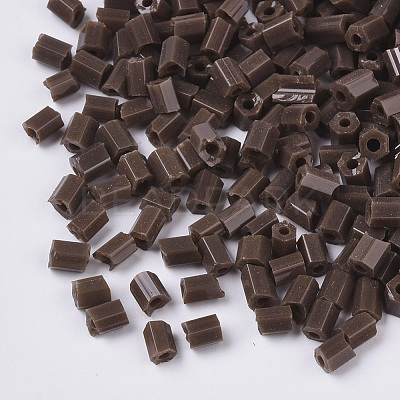 8/0Two Cut Glass Seed Beads SEED-S033-01A-08-1