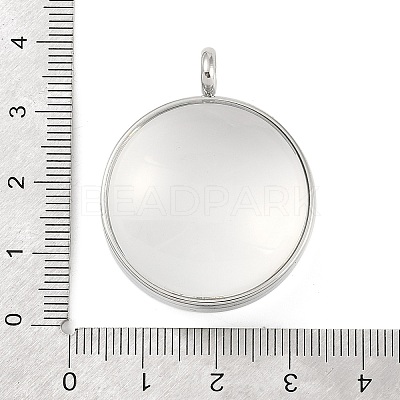 304 Stainless Stee Locket Pendants STAS-S132-15P-02-1
