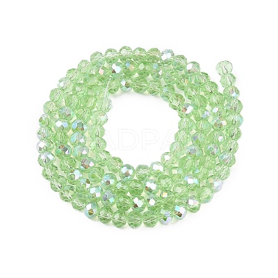 Electroplate Glass Beads Strands LS-EGLA-A044-T4mm-L09-1