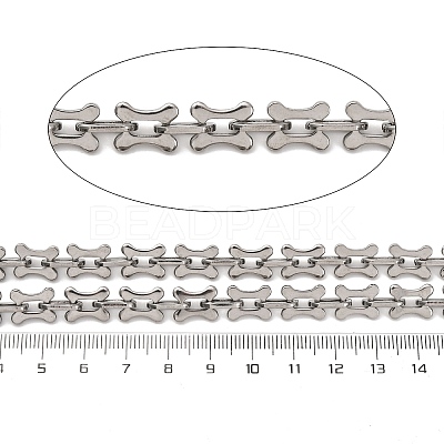 304 Stainless Steel Link Chains CHS-S012-16P-1