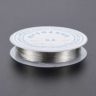 Round Copper Jewelry Wire CWIR-S002-0.4mm-01-1