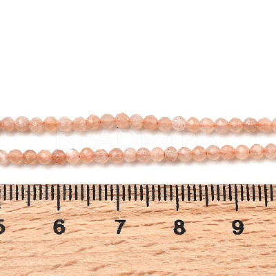 Natural Peach Moonstone Beads Strands X-G-F619-19A-2mm-1
