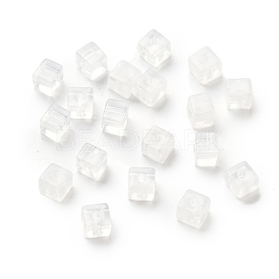 Transparent Acrylic Beads OACR-H044-04A-03-1