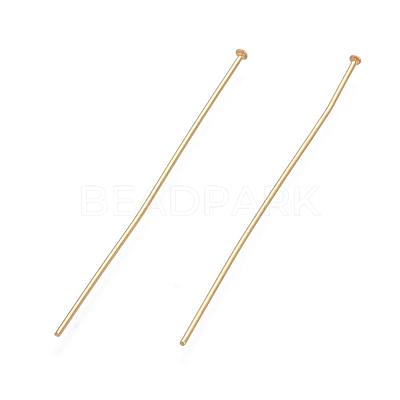 304 Stainless Steel Flat Head Pins X-STAS-L221-48G-1