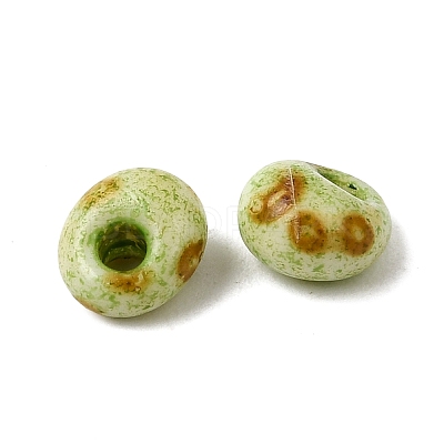 Opaque Glass Beads GL-CBA31A4-01D-1