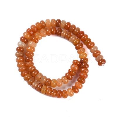 Natural Red Aventurine Beads Strands G-L604-D01-01-1