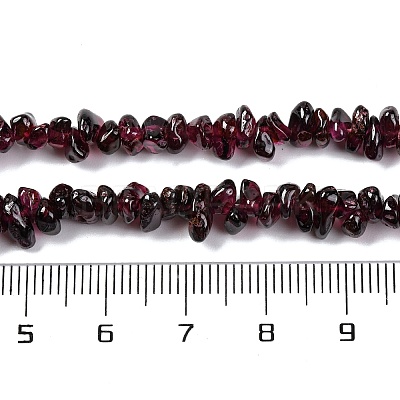 Natural Garnet Beads Strands F065-01A-1