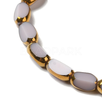 Electroplate Glass Beads Strands EGLA-P061-02A-03-1