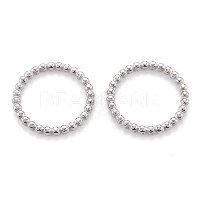 Non-Tarnish 304 Stainless Steel Linking Rings STAS-M291-11D-P-1