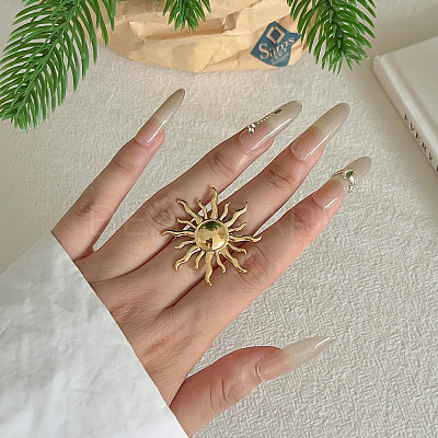 304 Stainless Steel Finger Rings FS-WGE331D-15-1